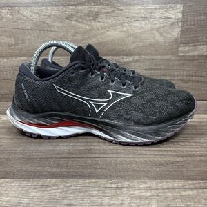 Mizuno Wave Inspire 19 Black Gray Womens US Size 9 Wide 411400.9073 Running Shoe